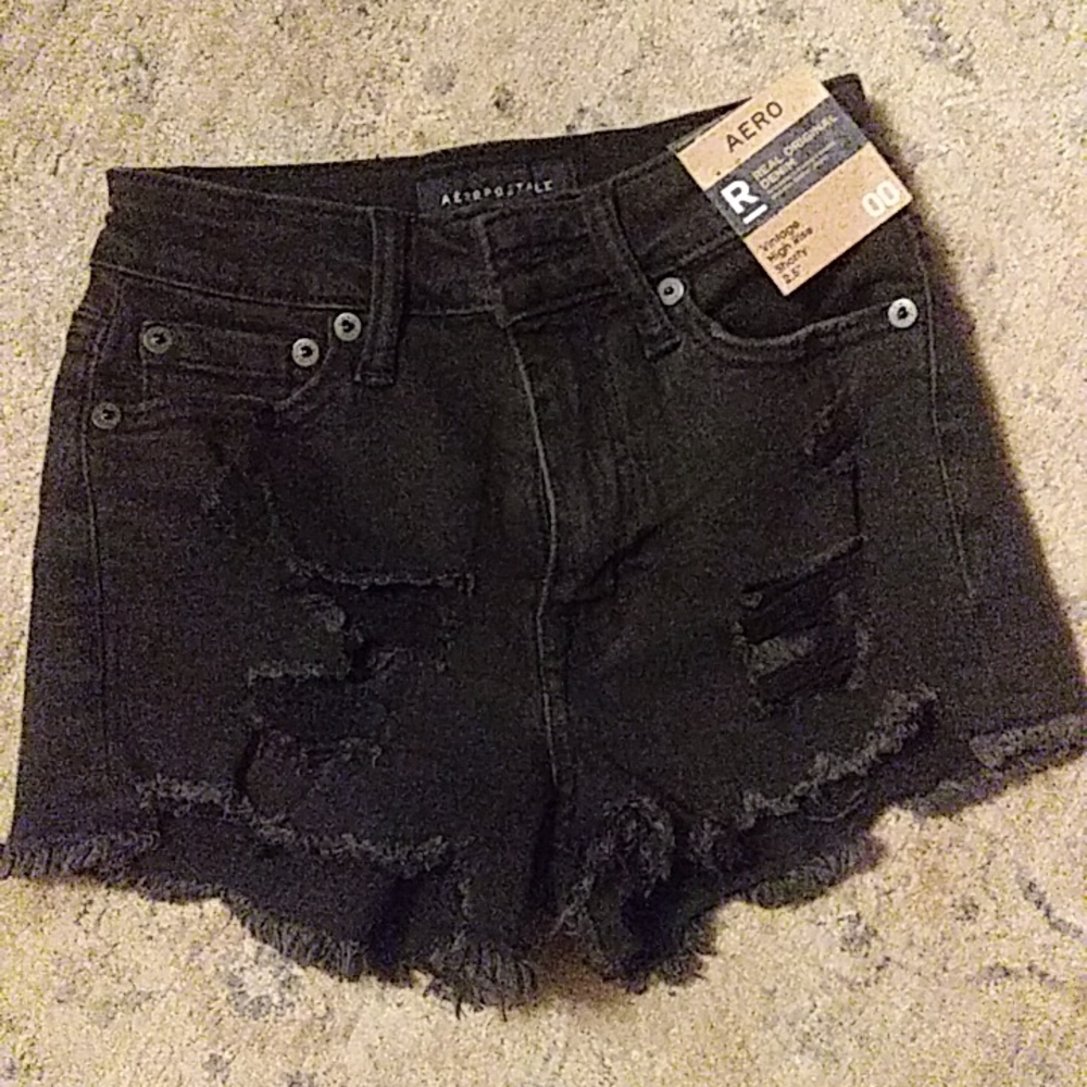 Vinatage high rise shorty 2.5